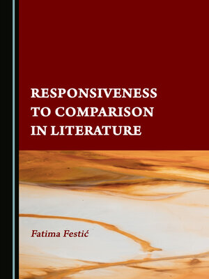 cover image of Responsiveness to Comparison in Literature